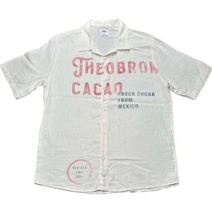 Zara button up shirt size medium